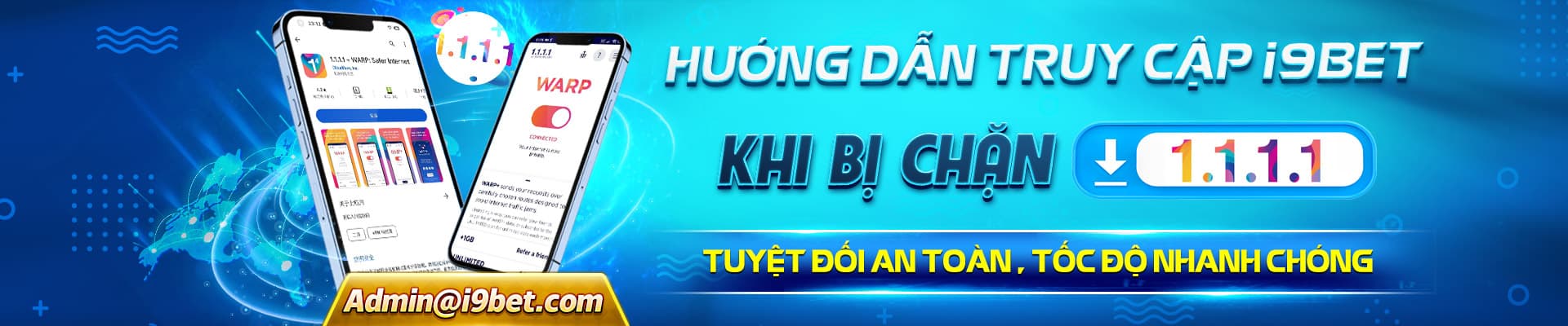 Hướng dẫn truy cập i9bet